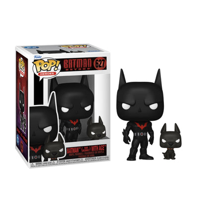 Funko Pop! Heroes: Batman Beyond - Batman with Ace Buddy Figure