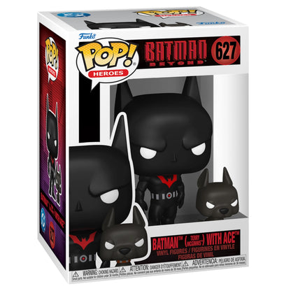Funko Pop! Heroes: Batman Beyond - Batman with Ace Buddy Figure