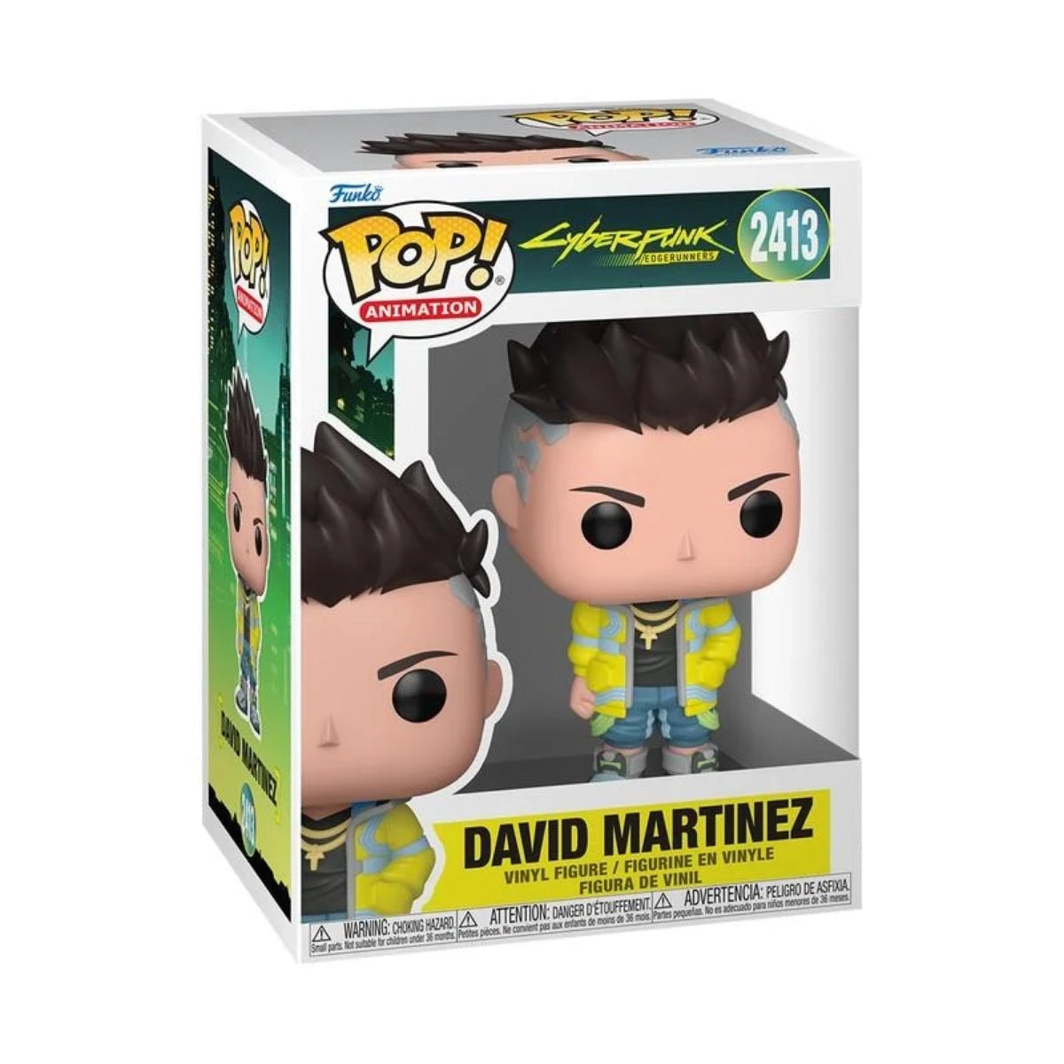 Funko Pop! Animation: Cyberpunk Edgerunners - David