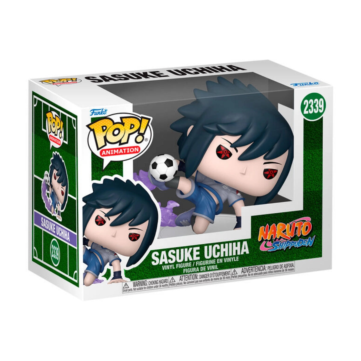 Funko Pop! Animation: Naruto Shippuden - Soccer Sasuke Uchiha Figure