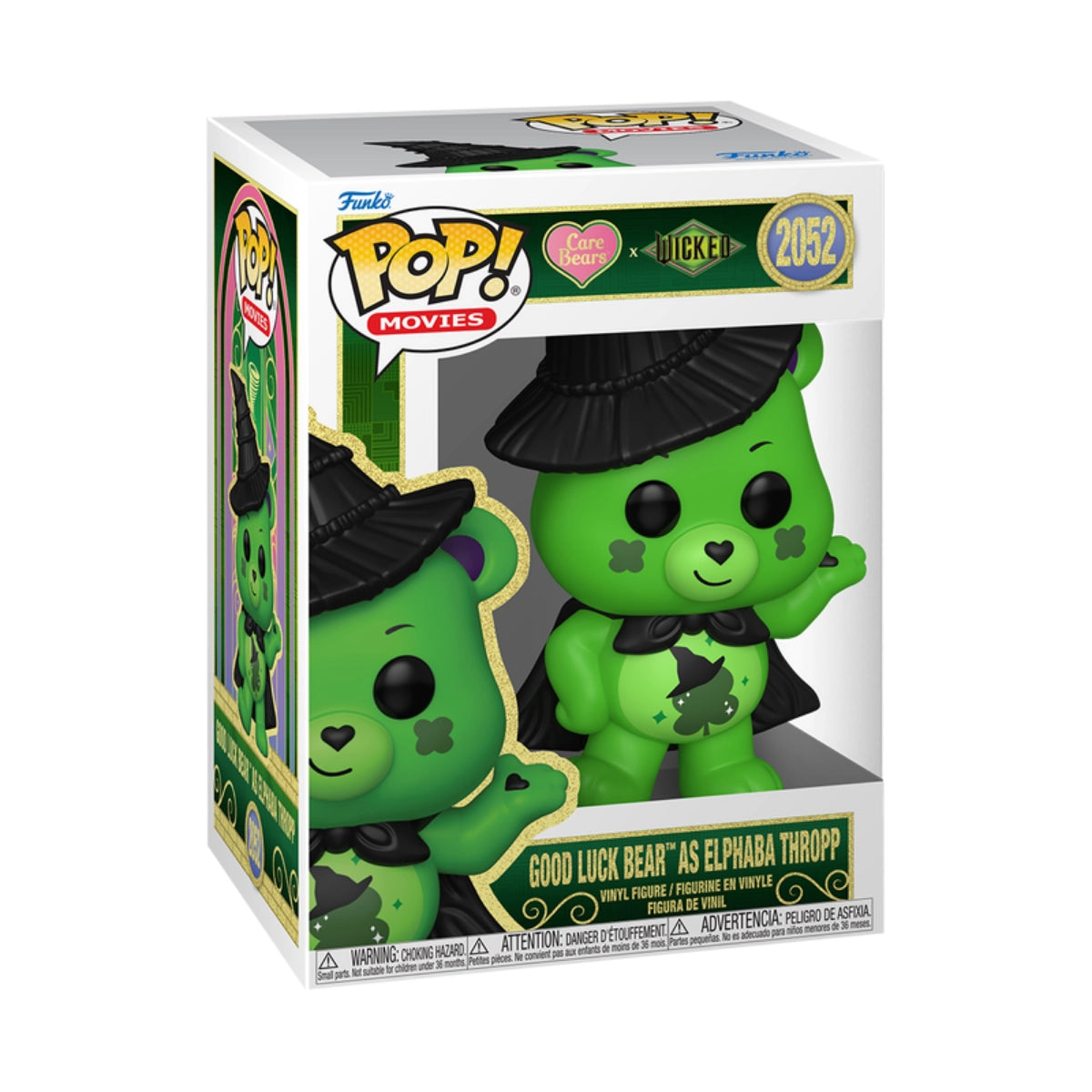 Funko Pop! Movies: Wicked - Good Luck Bear as Elphaba Figure