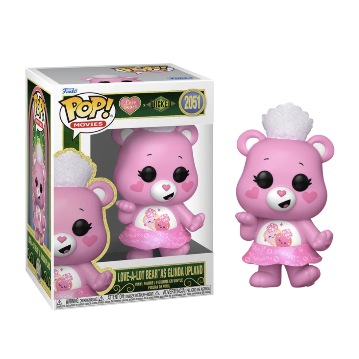 Funko Pop! Movies: Wicked - Love-A-Lot Bear as Glinda Figure