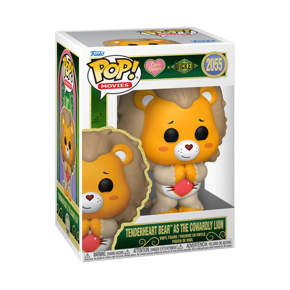 Funko Pop! Movies: Wicked - Tenderheart Bear as Cowardly Lion Figure