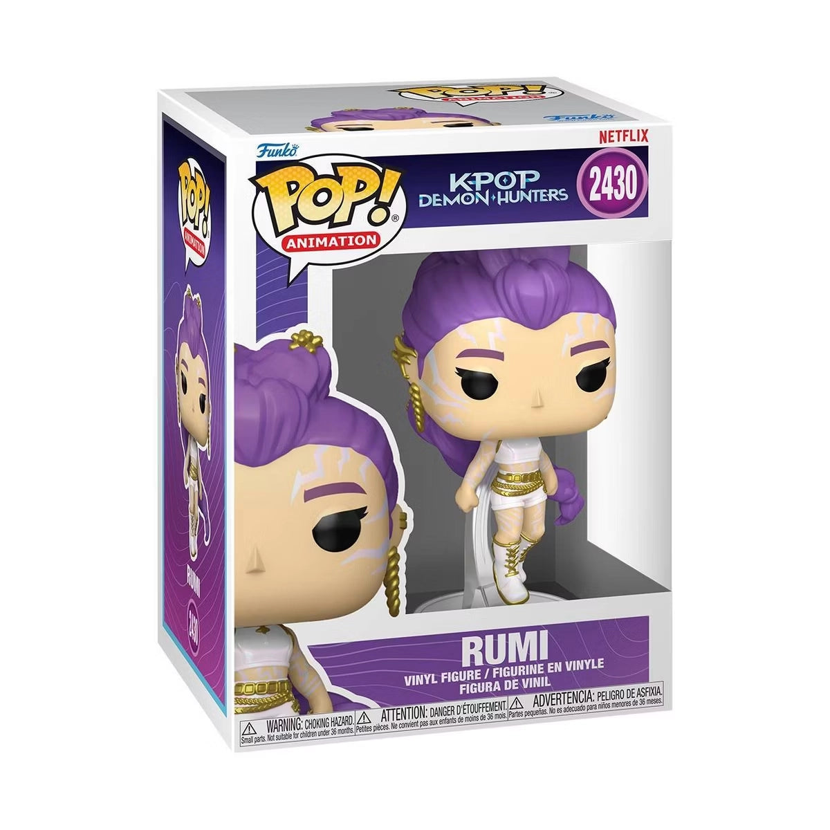 Funko Pop! Animation: K-Pop Demon Hunters - Rumi (White Outfit)