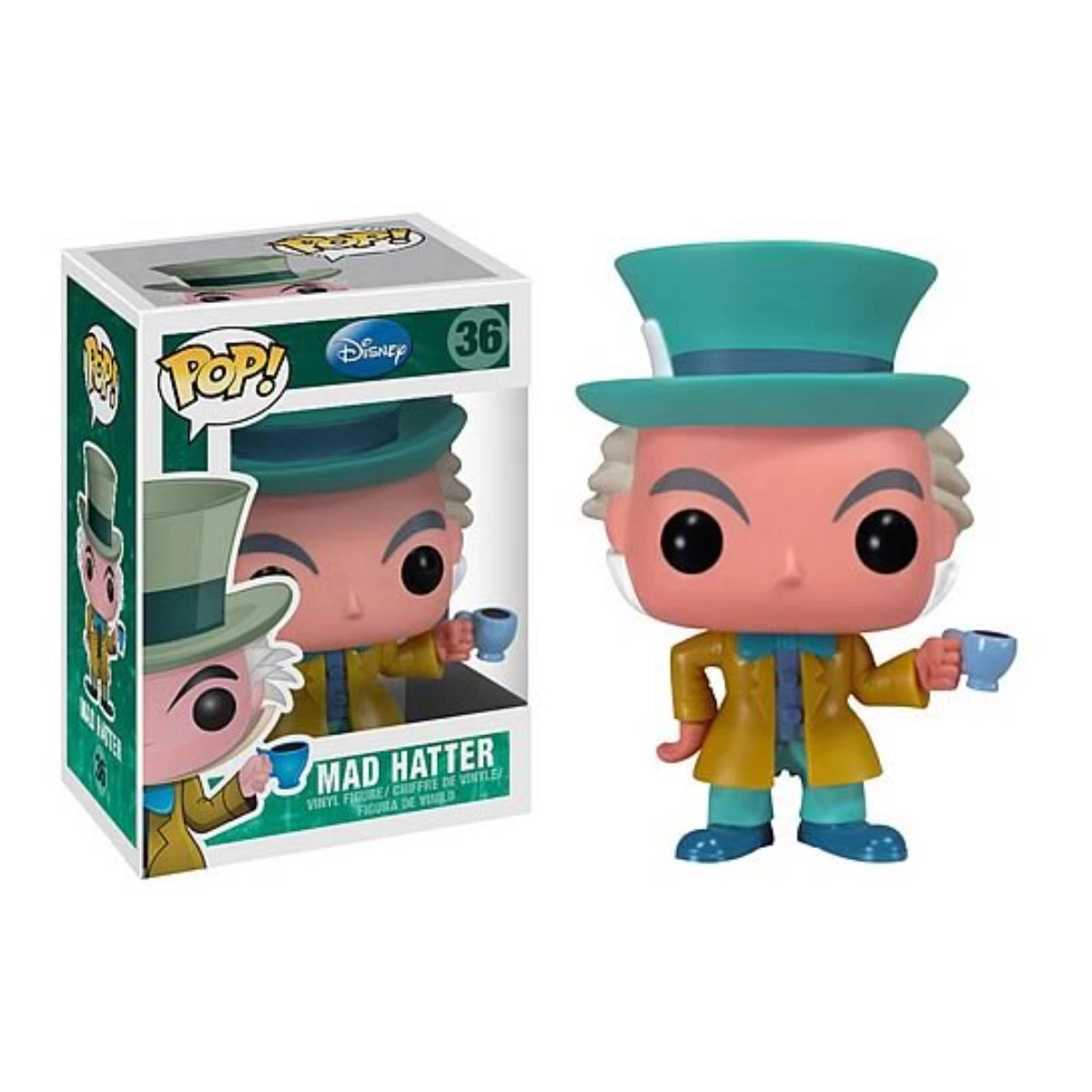 Funko Pop! Disney: Alice in Wonderland - Mad Hatter with Tea