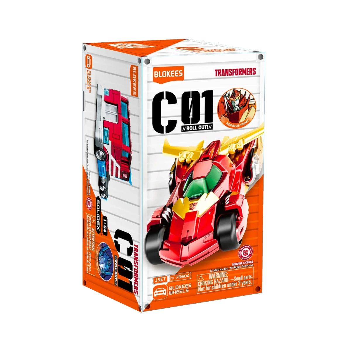 Blokees Wheels - Transformers C01 Roll Out! Blind Box Model Kit