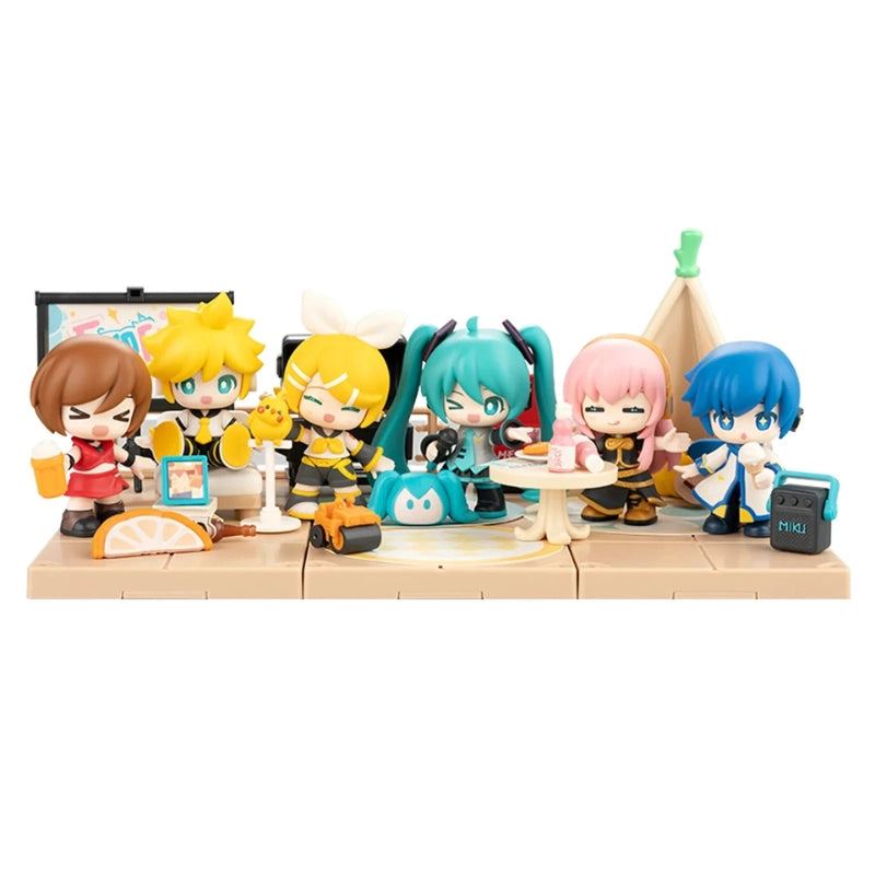 Blokees DaaVibe 01 Miku Terrace Party Factory sealed box 6 Mini boxs