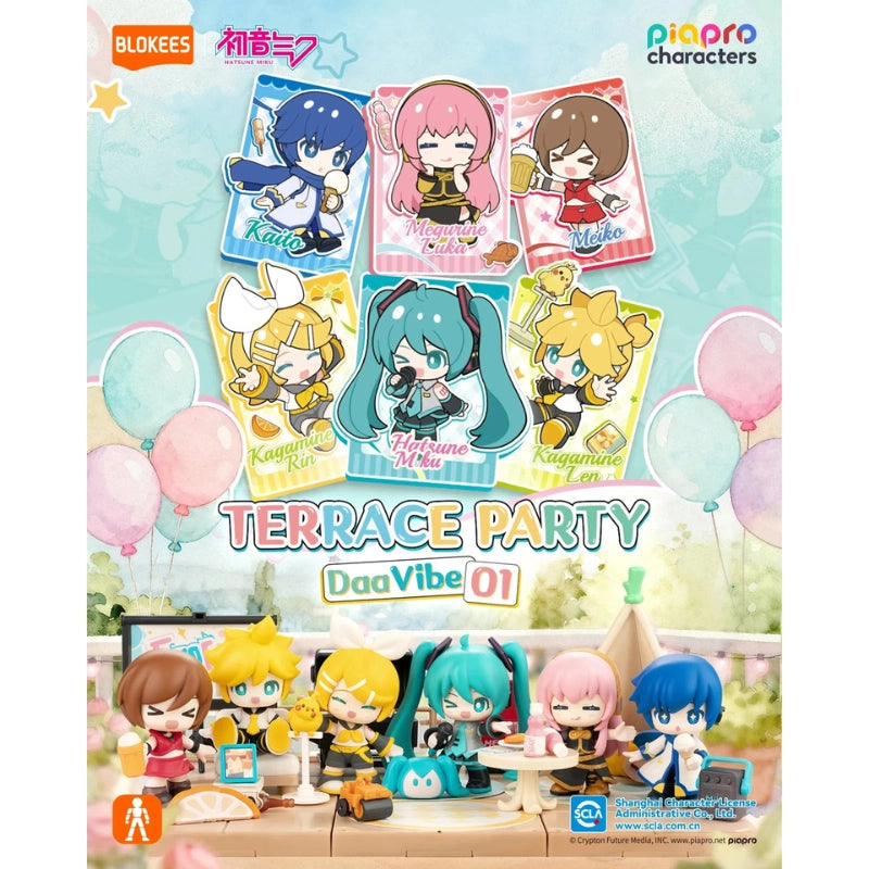Blokees DaaVibe 01 Miku Terrace Party Factory sealed box 6 Mini boxs