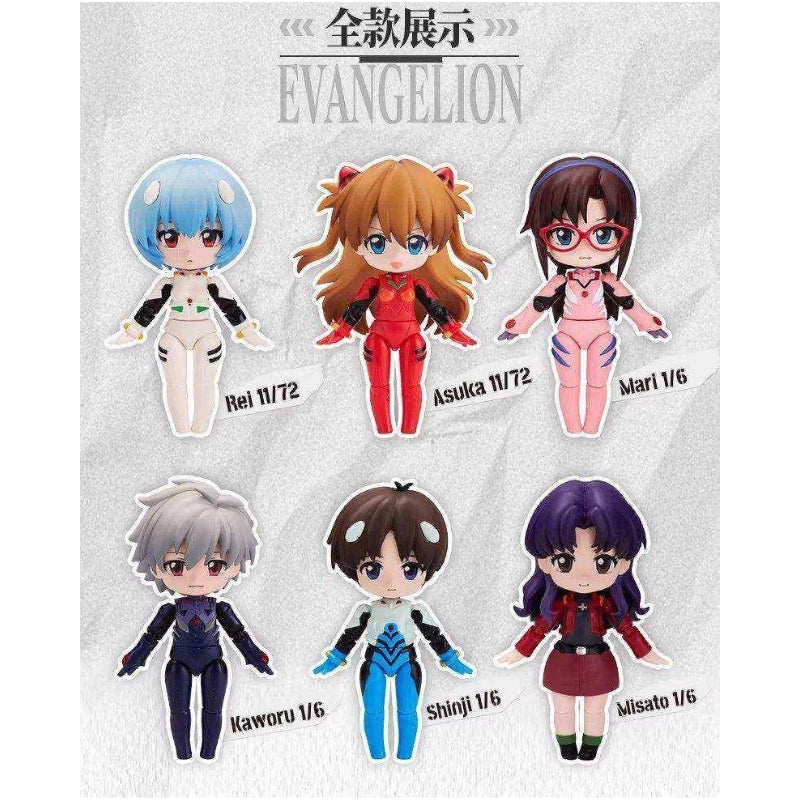 Blokees EVA Evangelion Wonderful Encounter Miracle Link Asuka Action Figure
