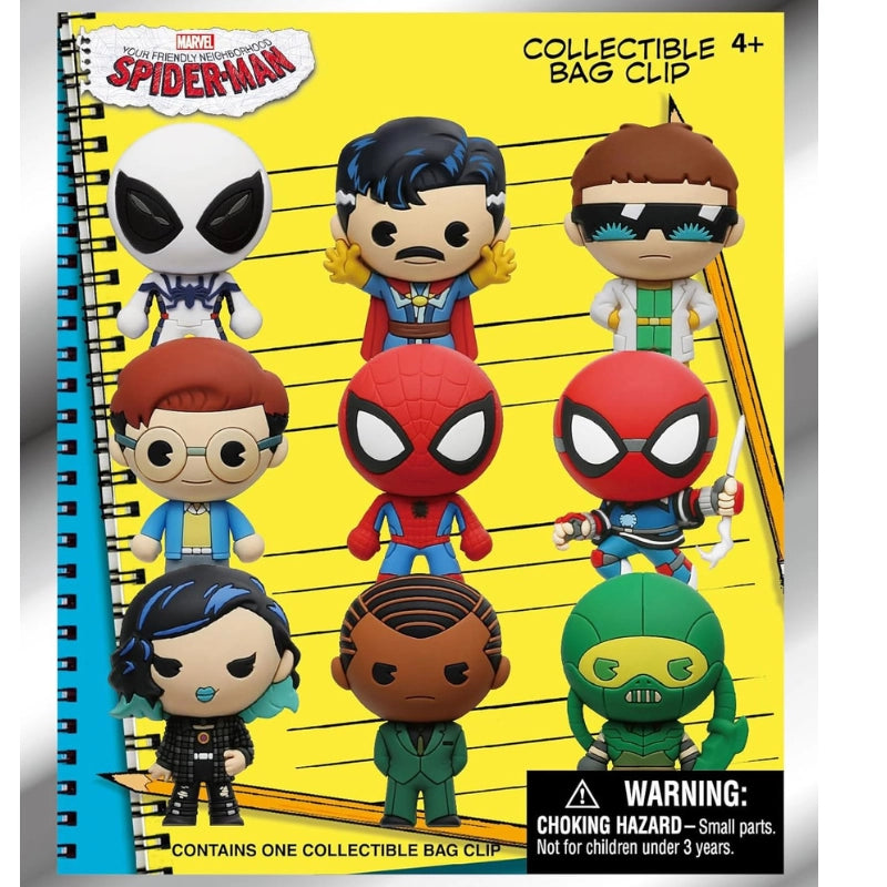 Your Friendly Neighborhood Spider-Man Series 1 – 5" Collectible Bag Clip Marvel Superhero Character