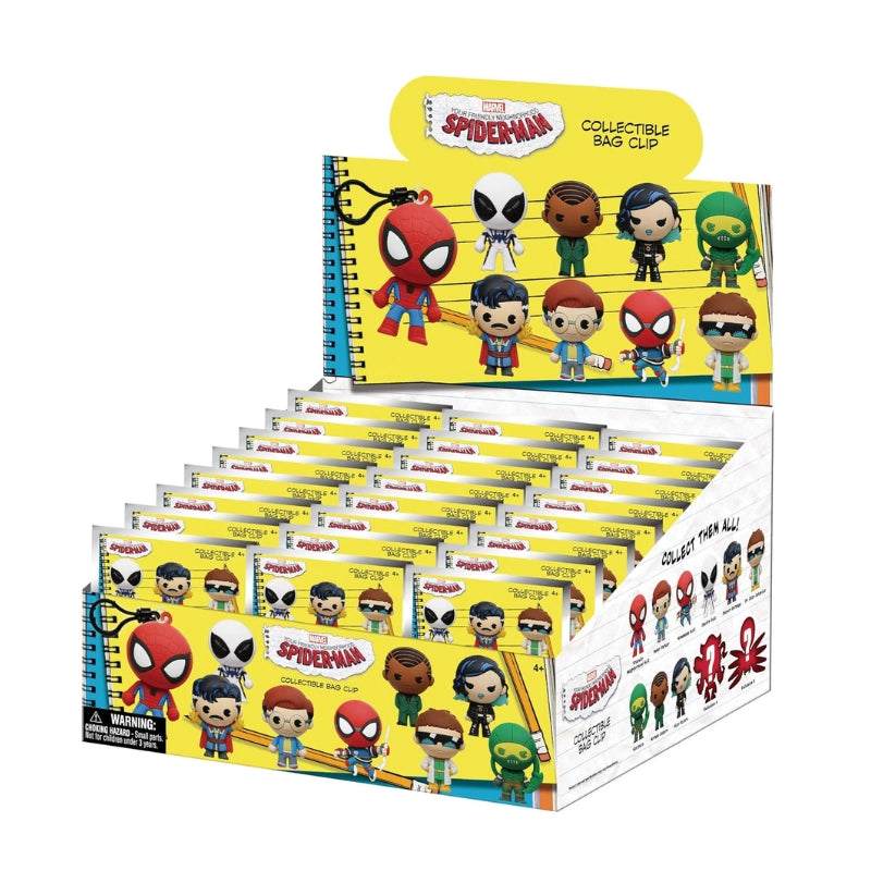 Your Friendly Neighborhood Spider-Man Series 1 – 5" Collectible Bag Clip Marvel Superhero Character