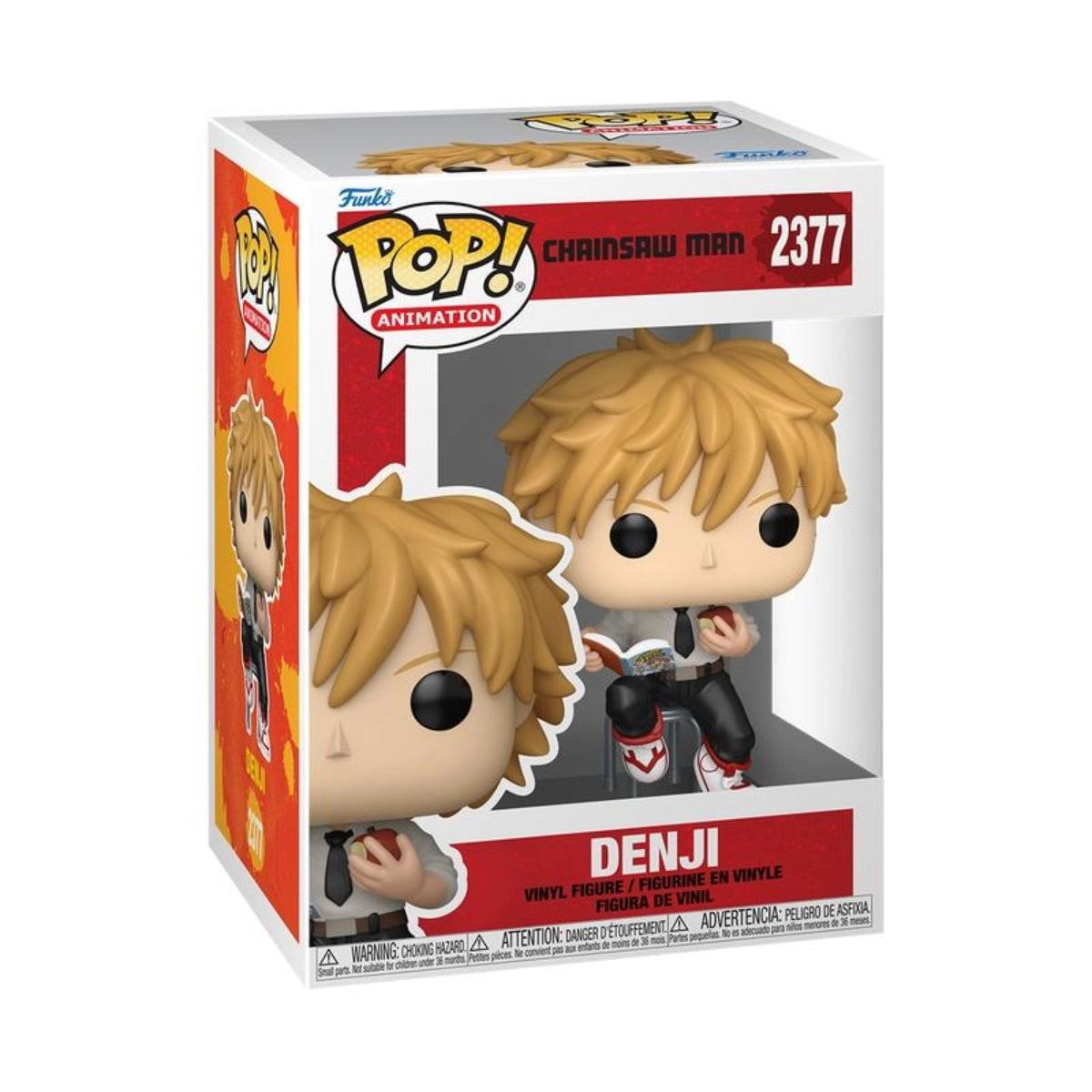 Funko Pop! Animation: Chainsaw Man - Denji Reading