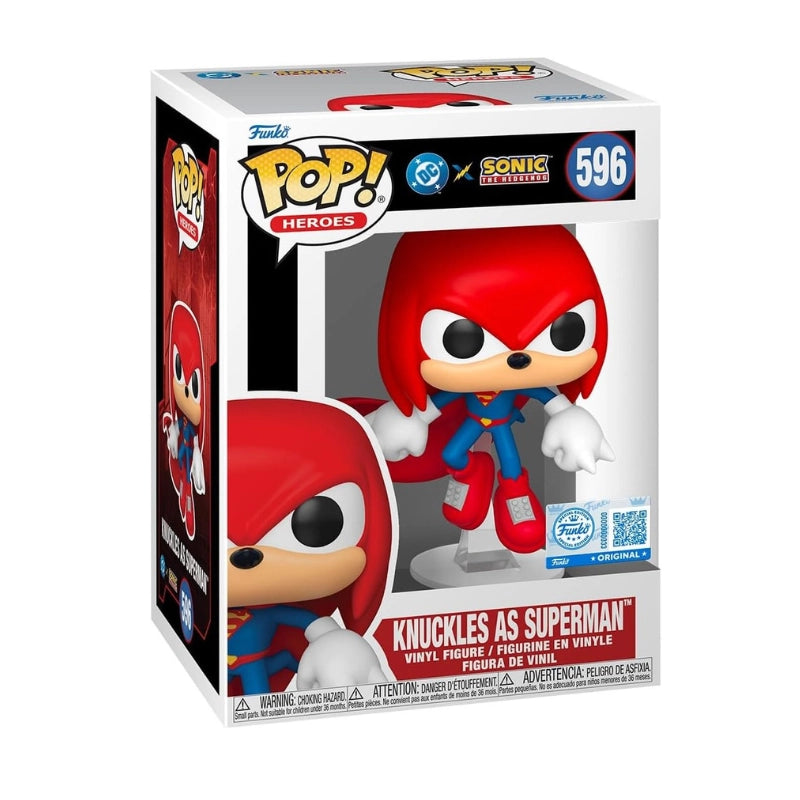 Funko Pop! Heroes: Sonic x Justice League - Knuckles as Superman