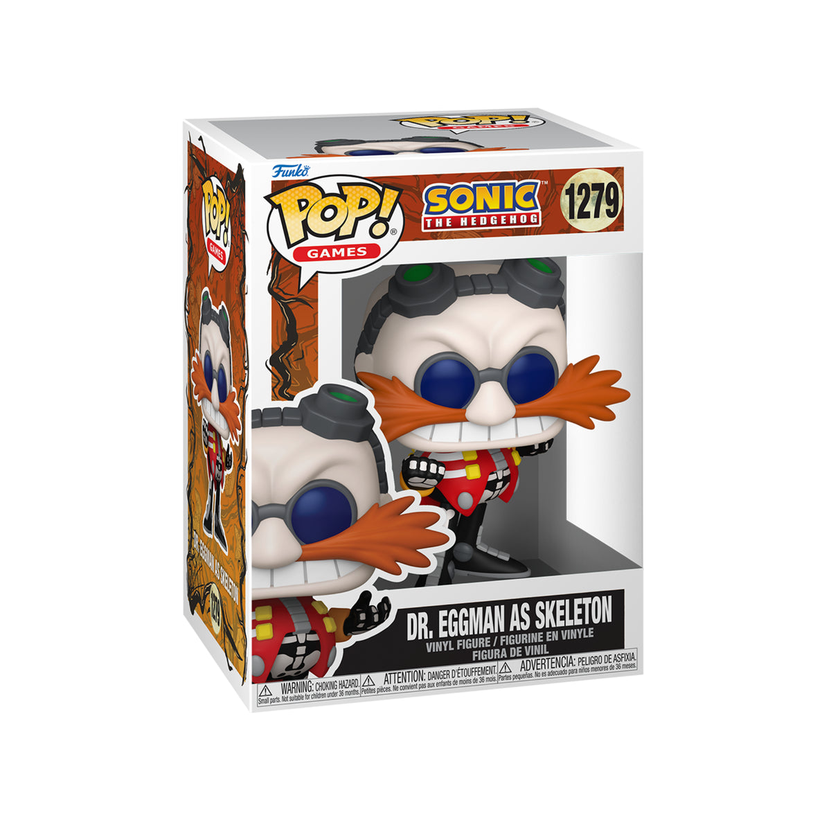 Funko Pop! Games: Sonic The Hedgehog - Dr. Eggman As Skeleton