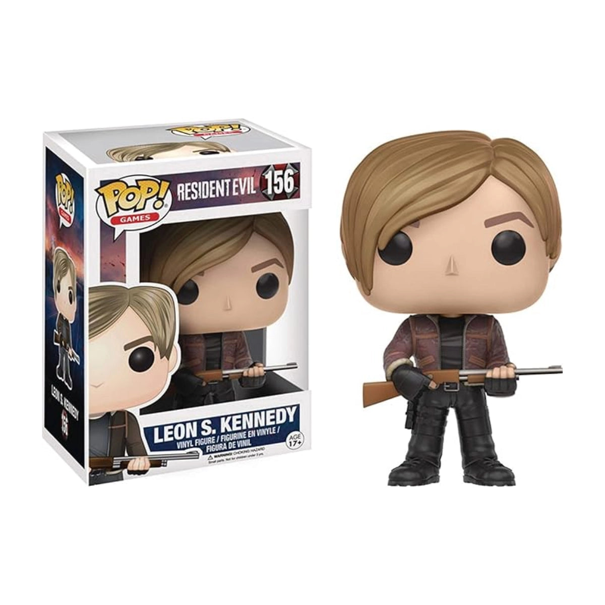 Funko Pop! Games: Resident Evil - Leon Kennedy (S2)