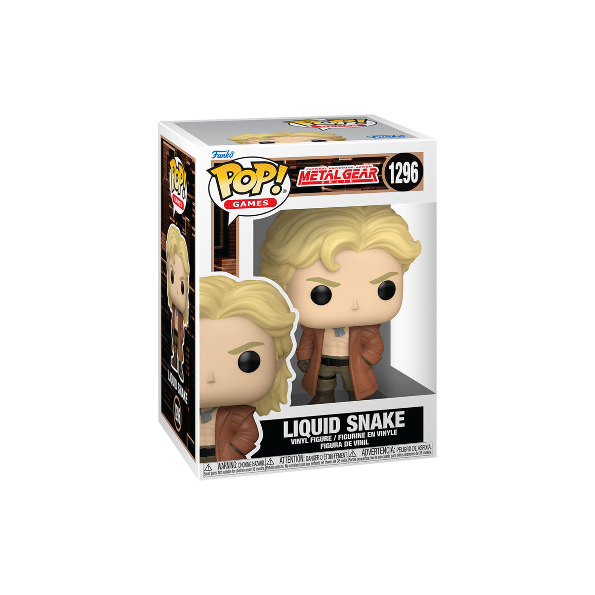 Funko Pop! Games: Metal Gear - Liquid Snake