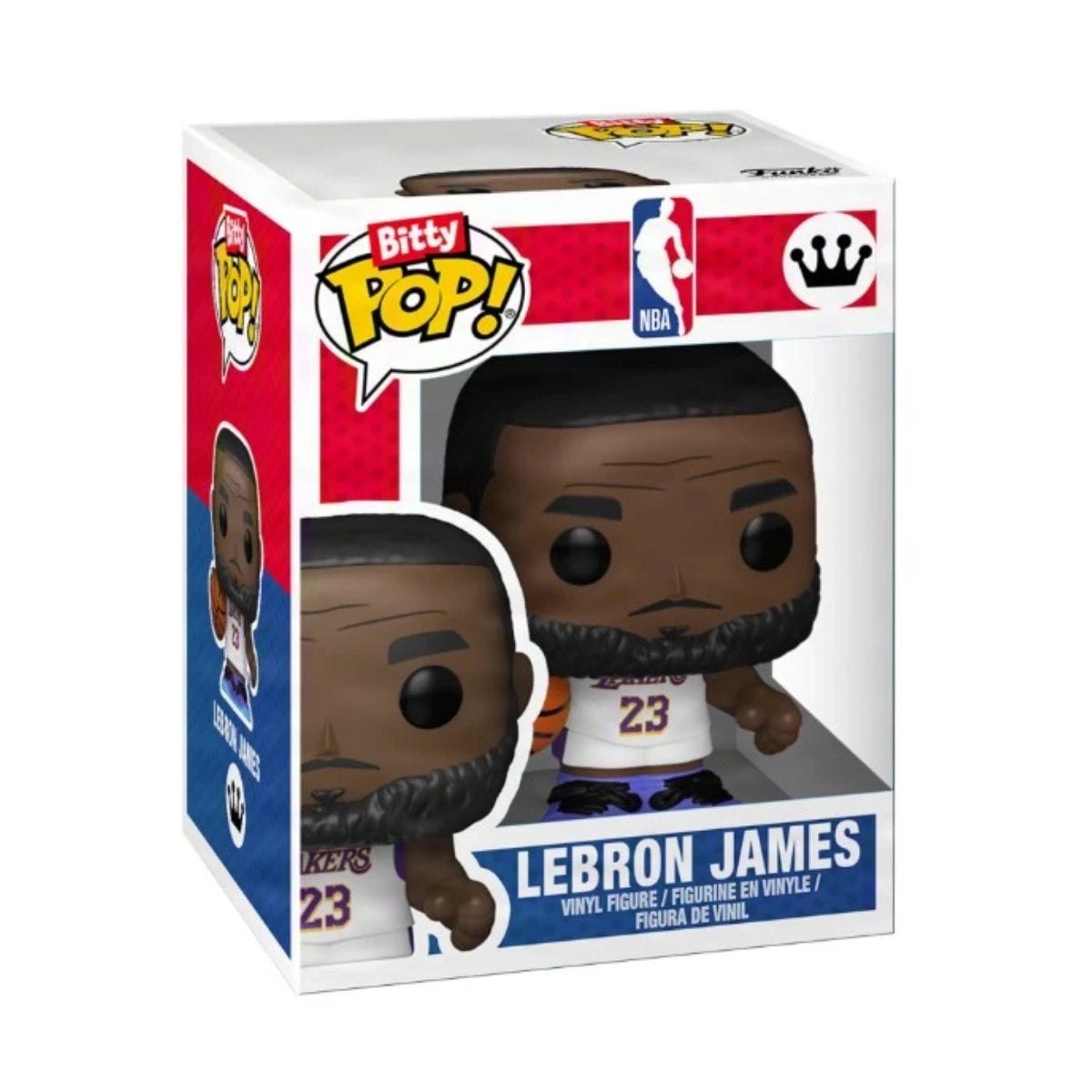 Funko Bitty Pop! NBA: Los Angeles Lakers - LeBron James Arena Set