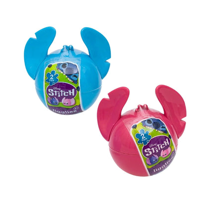 Disney Stitch Squeezy Squish Toys 2-Pack Assorted Soft Stress Relief Figures