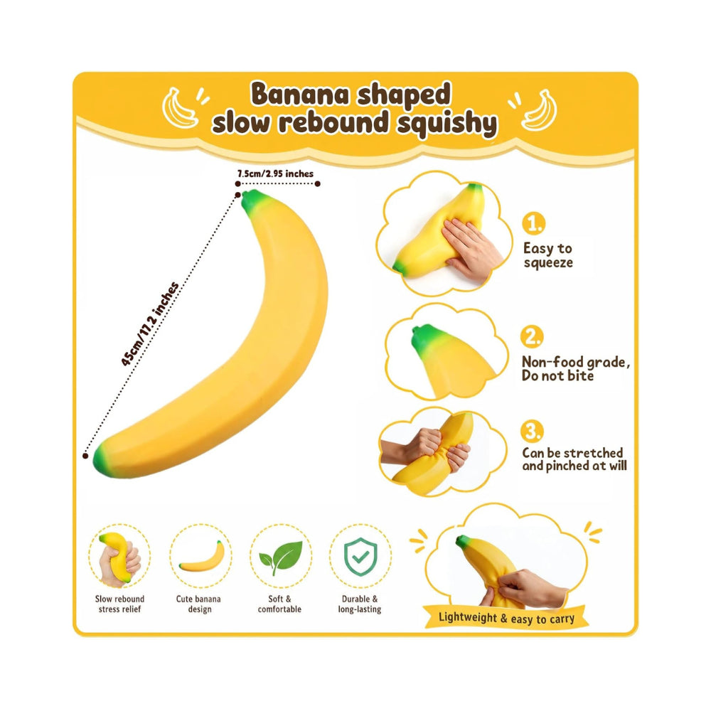 Jumbo Squish Banana