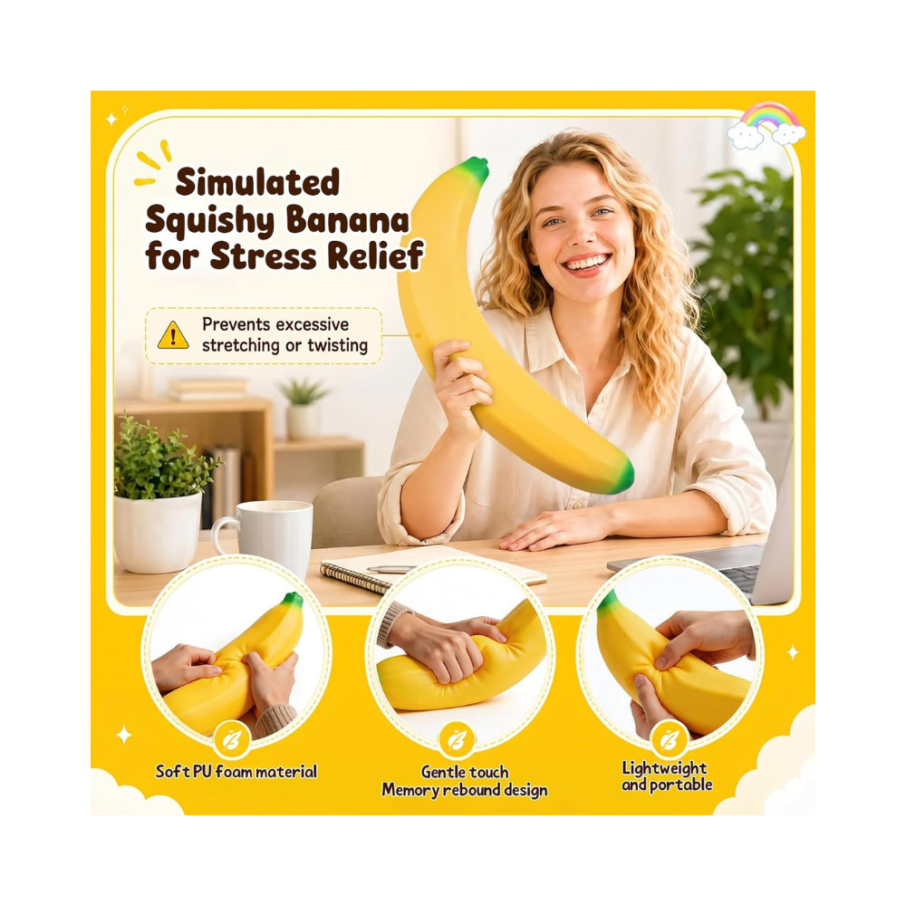 Jumbo Squish Banana