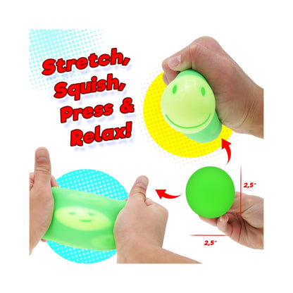 Big Sphere Squish Attack Stress Ball (Random Pick)