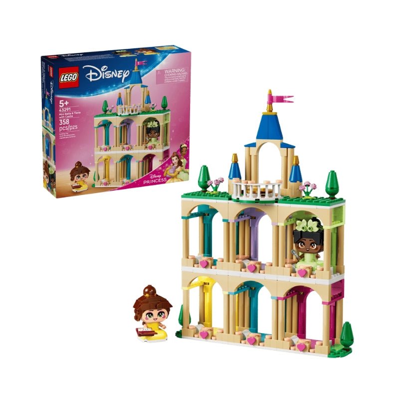 LEGO Disney Mini Belle & Tiana with Castle 358 Pieces