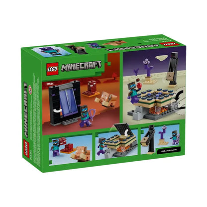 LEGO Minecraft Nether &amp; End Portal Journey 192 Pieces