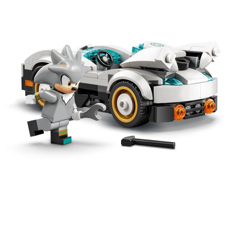 LEGO Sonic the Hedgehog Silver's Car vs. Knuckles' Monster Truck 378 Pieces
