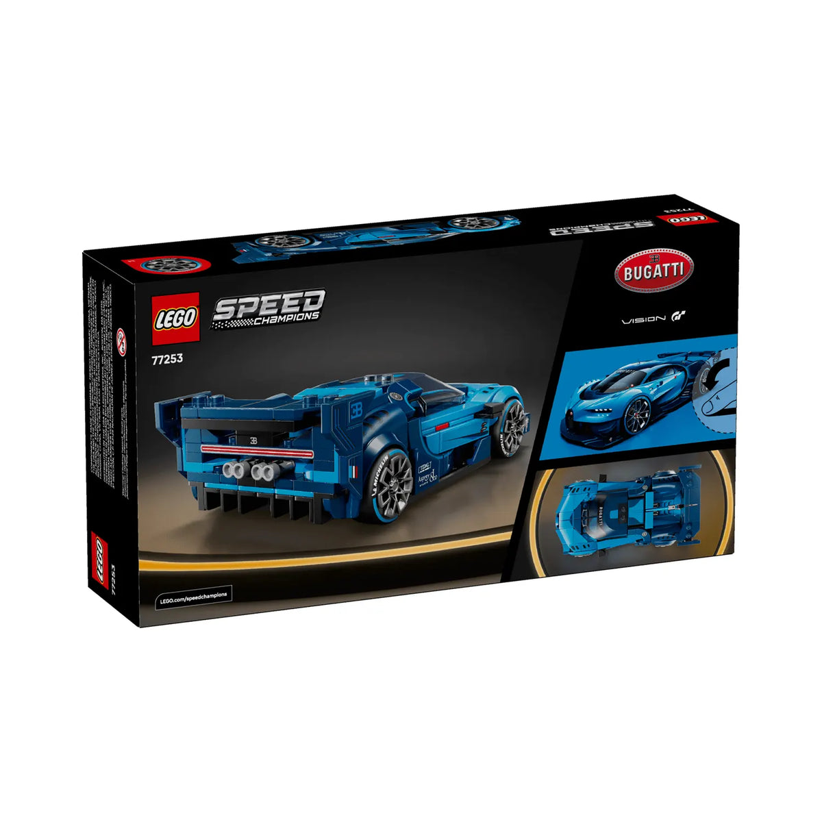 LEGO Speed Champions Bugatti Vision GT Hyper Sports Car 284 Pieces