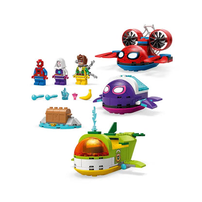 LEGO Marvel Spider-Man Spidey Underwater Vehicles 154 Pieces