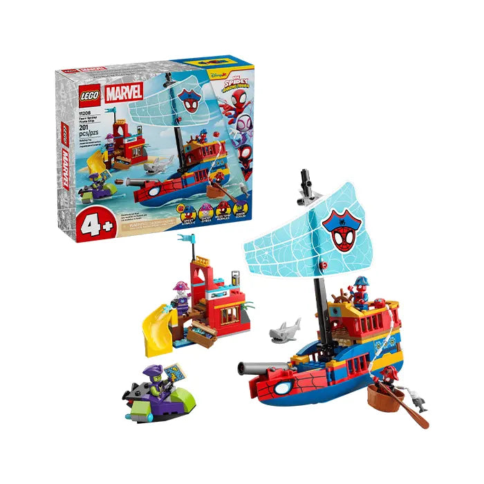 LEGO Marvel Spider-Man Team Spidey Pirate Ship 201 Pieces