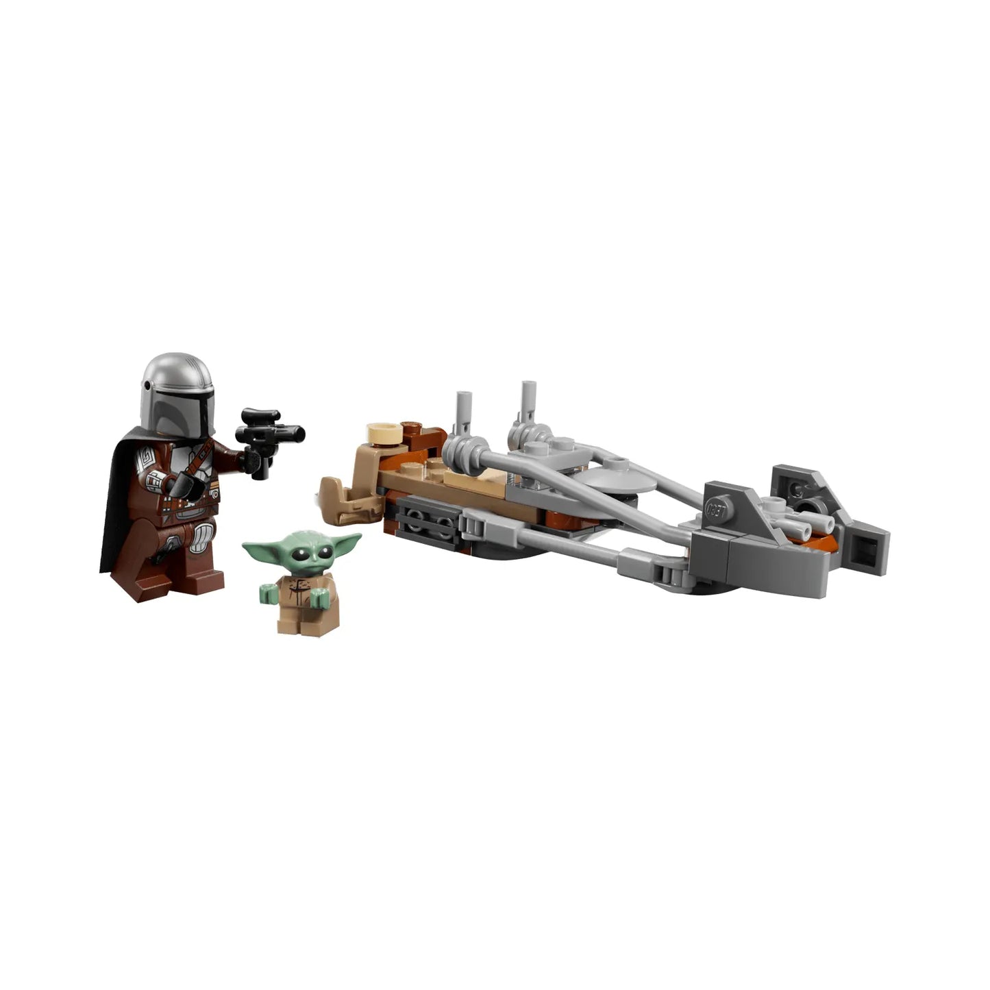 LEGO Star Wars The Mandalorian & Grogu's Speeder Bike 58 Pieces