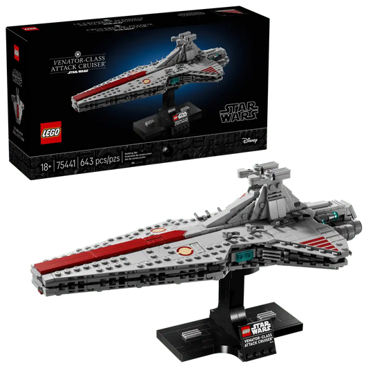 LEGO Star Wars Venator-Class Attack Cruiser 643 Pieces