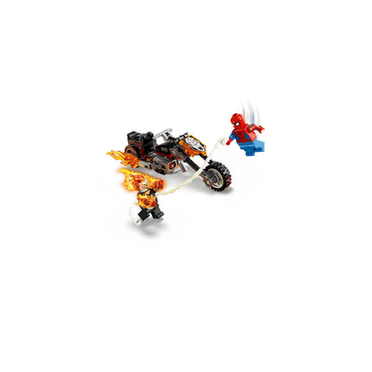 LEGO Marvel Spider-Man vs. Ghost Rider Motorcycle - 72 Pieces