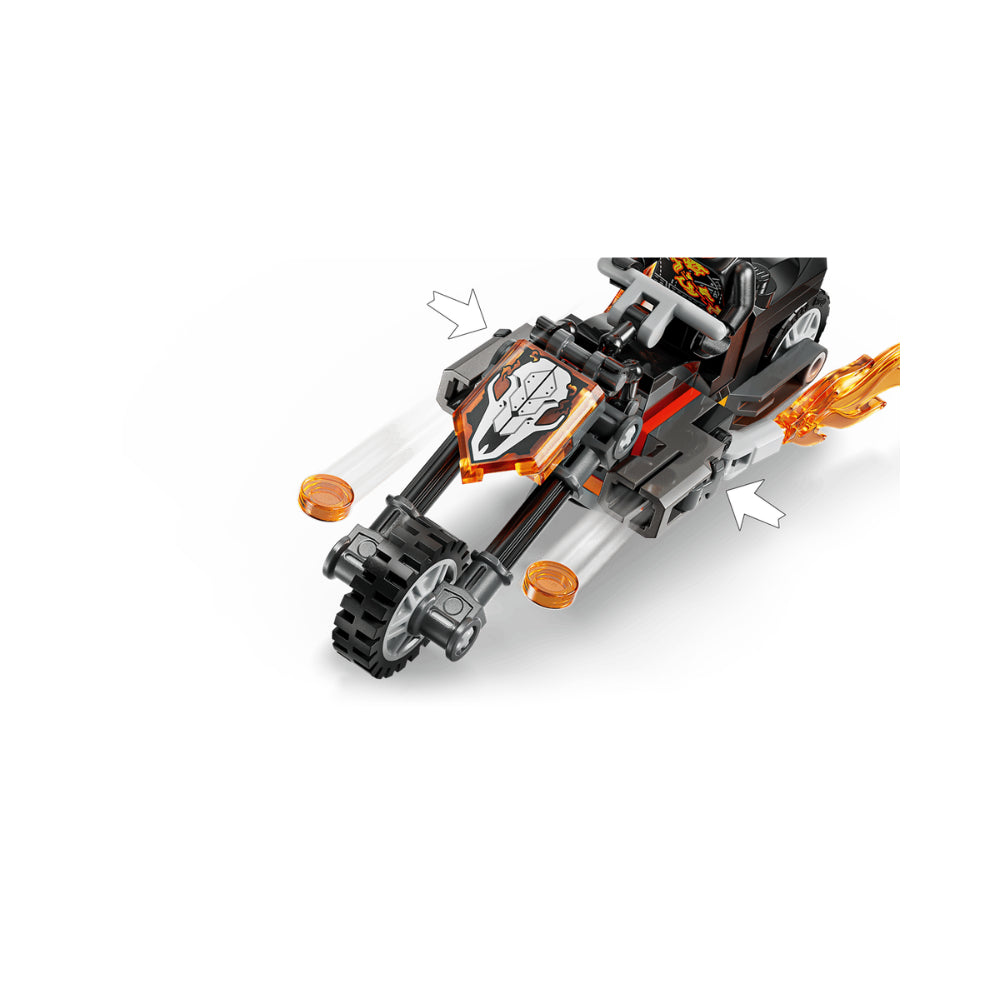 LEGO Marvel Spider-Man vs. Ghost Rider Motorcycle - 72 Pieces