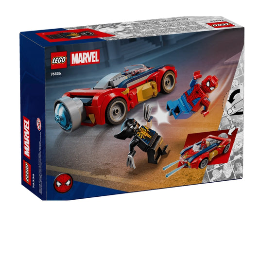 LEGO Marvel Spider-Man Car vs. Venomized Wolverine 134 Pieces