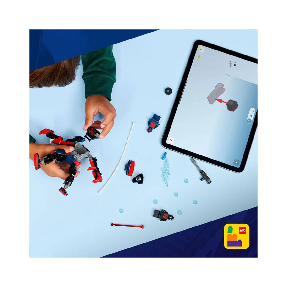 LEGO Marvel Miles Morales Mech vs. Spider-Man 2099: 135 Pieces