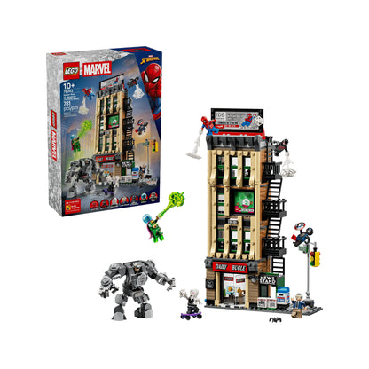 LEGO Marvel Spider-Man vs. Mysterio: The Daily Bugle 781 Pieces