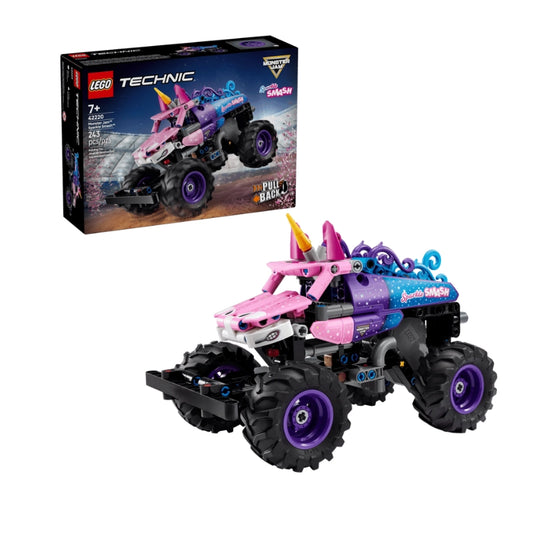 LEGO Technic Monster Jam2 Sparkle Smash Pull-Back 243 Pieces