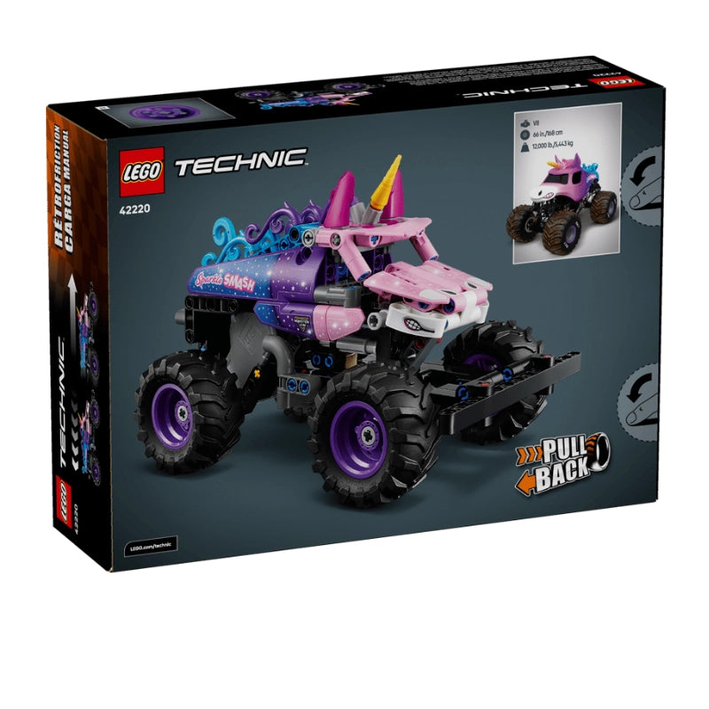 LEGO Technic Monster Jam2 Sparkle Smash Pull-Back 243 Pieces