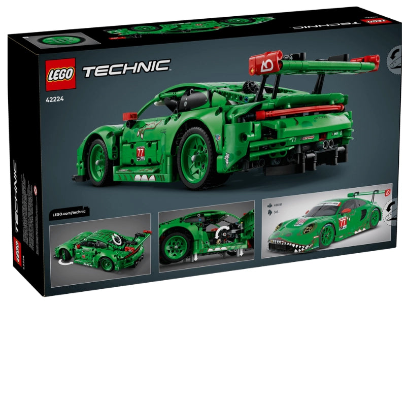 LEGO Technic Porsche 911 GT3 R REXY AO Racing Car 1313 Pieces