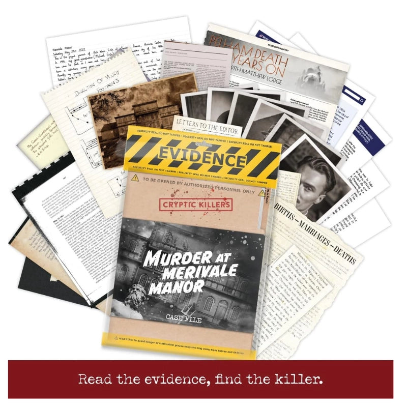 Cryptic Killers - Murder at Merivale Manor