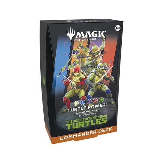 Magic The Gathering TMNT Teenage Mutant Ninja Turtles Commander Deck