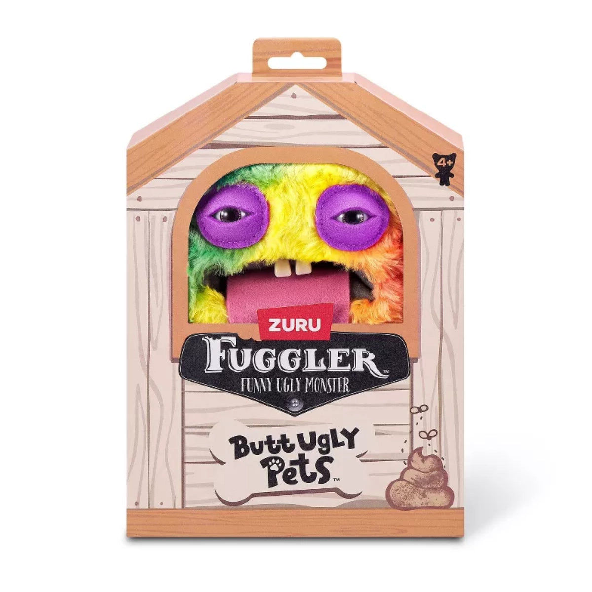 Fugglers Butt Ugly Pets 9” Plush Series Assorted Funny Creature Toy