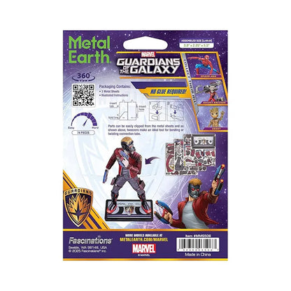 Metal Earth Guardians of The Star-Lord Color 3D Metal Model Kit
