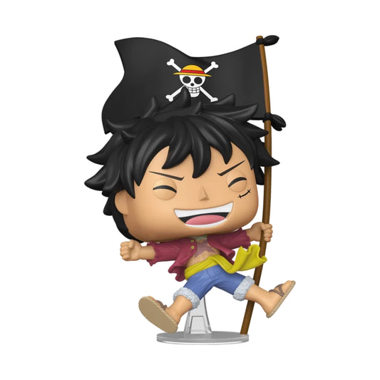 Funko Pop! Animation: One Piece - Monkey D. Luffy with Flag