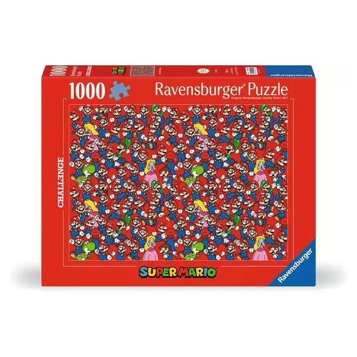 Ravensburger Super Mario Bros challenge 1000 Piece Jigsaw Puzzle