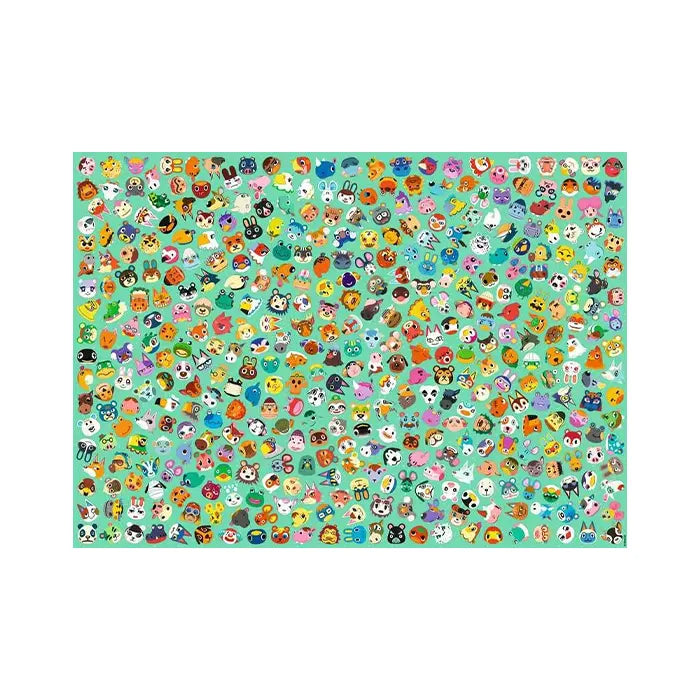 Ravensburger Challenge Animal Crossing 1000 Piece Jigsaw Puzzle