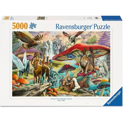 Ravensburger Mushrooms &amp; Myths Jigsaw Puzzle 5000 piece