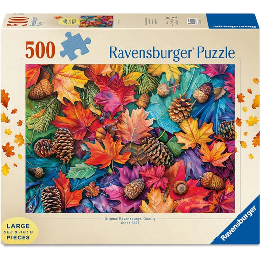 Autumn Riches - 500 Large Pieces Jigsaw Puzzle by Ravensburger